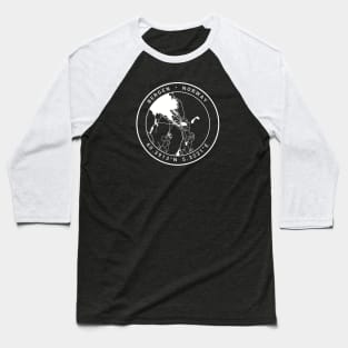 Bergen Map Baseball T-Shirt